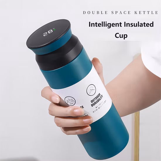 뚜껑이 있는 480ml 스테인레스 스틸 열 진공 머그